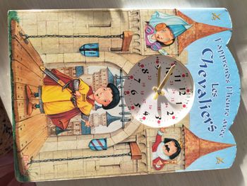 Livre : j'apprends l'heure avec les chevaliers