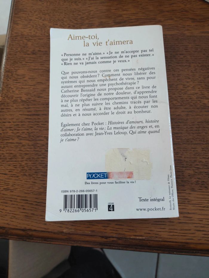 Aime-toi, la vie t'aimera - photo numéro 2