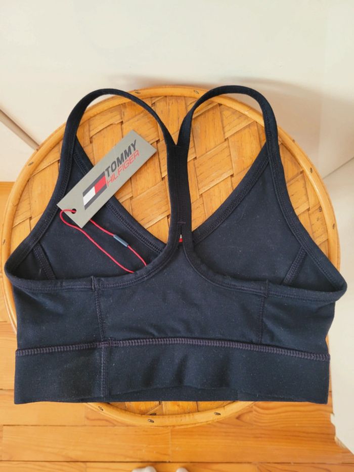 Neuf Haut Top brassière soutien gorge tenue de sport Tommy Hilfiger taille XS 34 - photo numéro 6