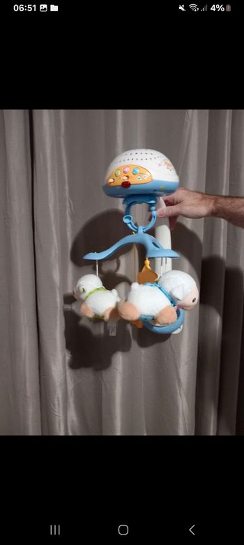 Mobile musicale d'éveil mouton 