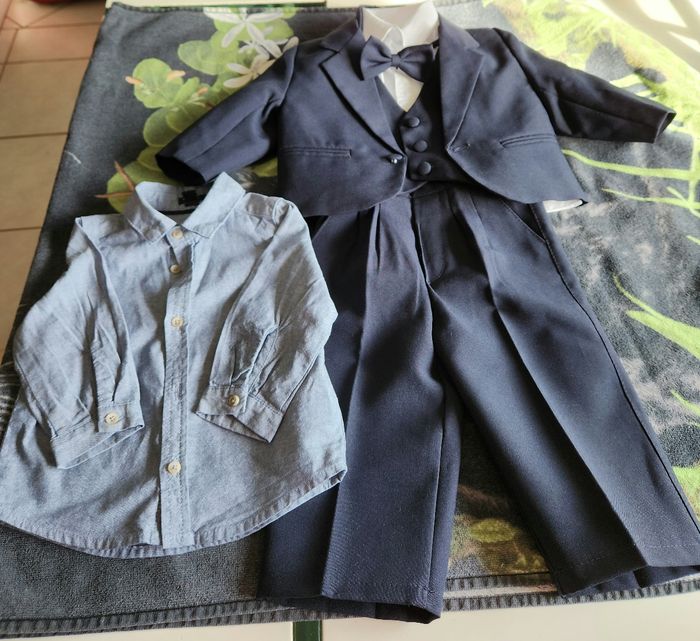 Ensemble costume garçon 6 mois - photo numéro 2