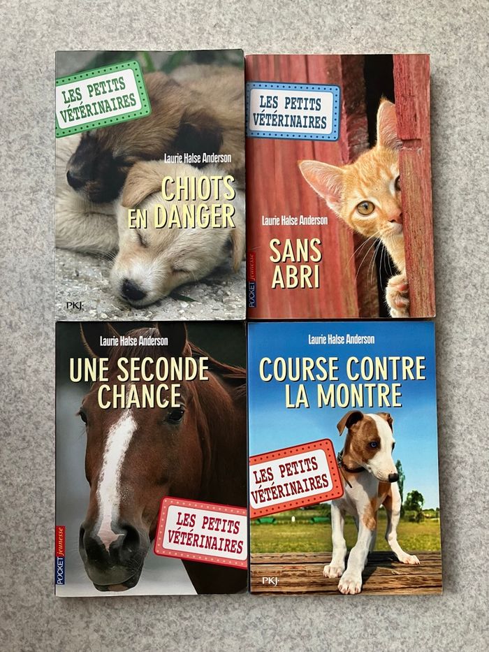 Les petits vétérinaires Tomes 1, 2, 3, 12 (5€50)
