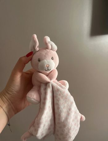 Doudou fille rose