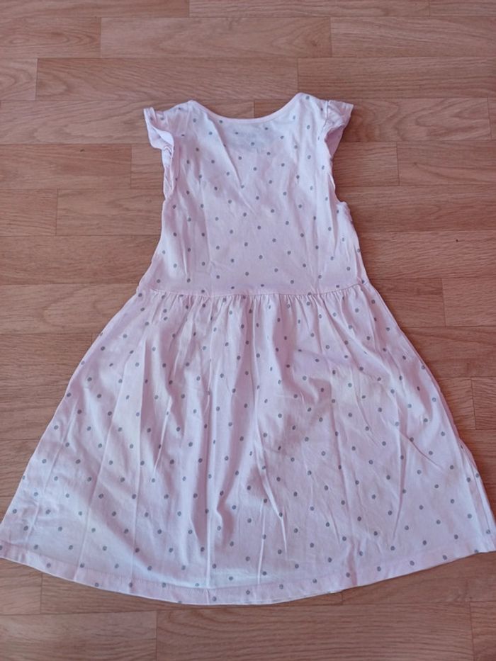 Robe rose à pois gris - photo numéro 3