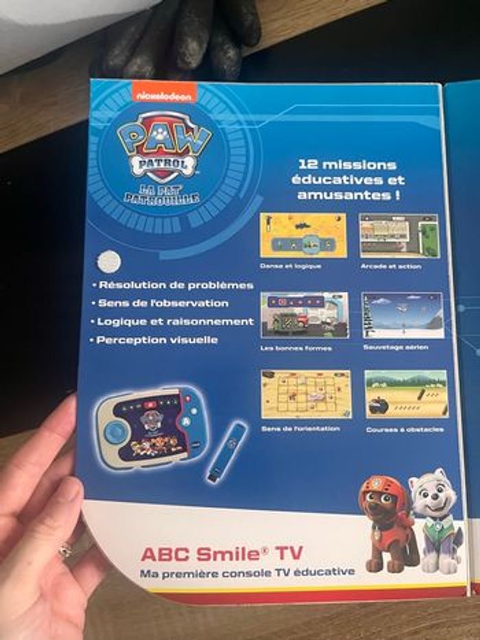 Vtech pat patrouille ABC Smile TV - ma première console tv éducative - photo numéro 3