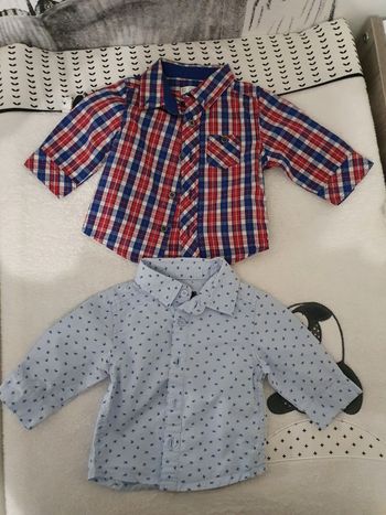 Lot chemise 3 mois