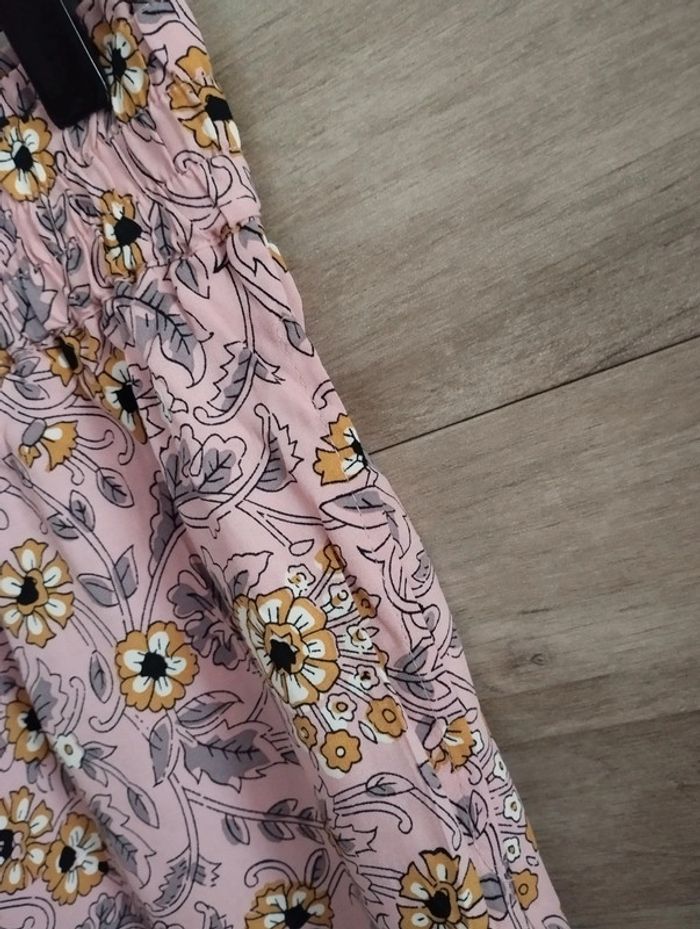 Pantalon pyjama Etam fleuri rose TS neuf étiquettes - photo numéro 6