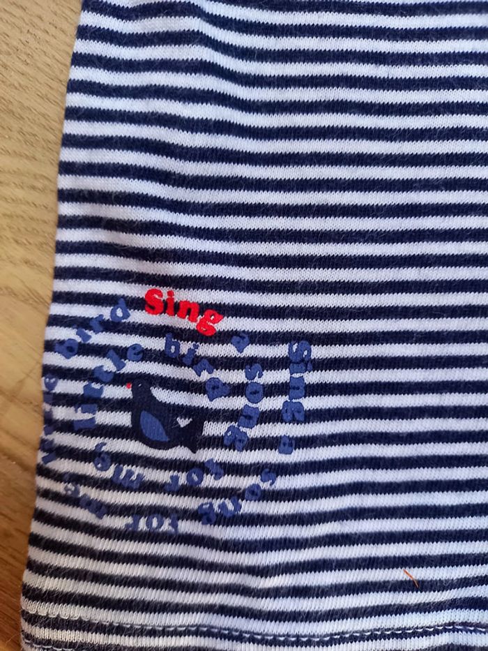 Beau tee shirt rayé - photo numéro 2