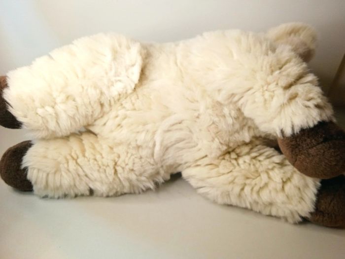 grosse peluche doudou mouton - photo numéro 2