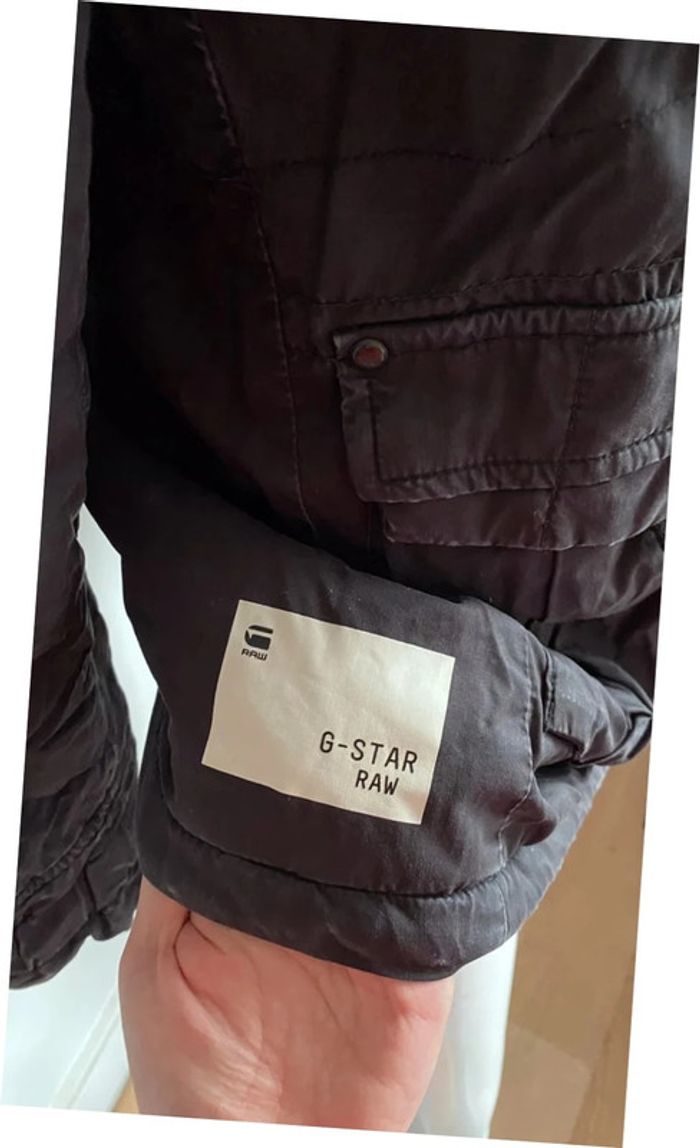 Veste G-Star noire a capuche taille S - photo numéro 5