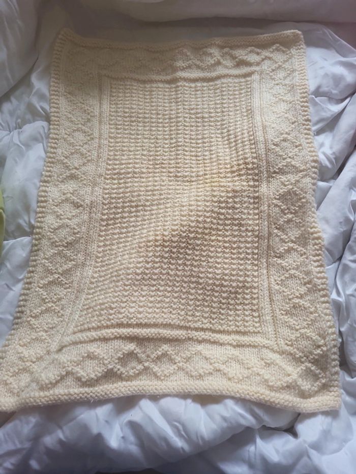 Couverture bébé faite main