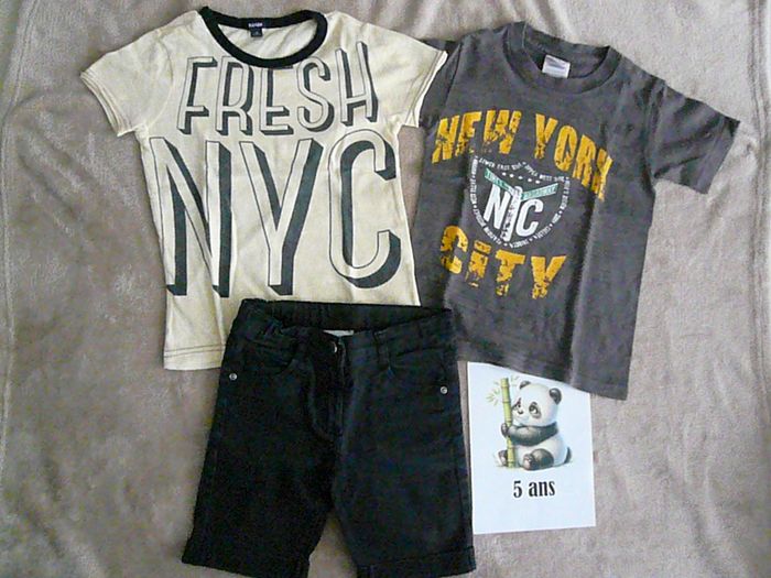 Ensemble 3 pièces 5 ans (n°19)