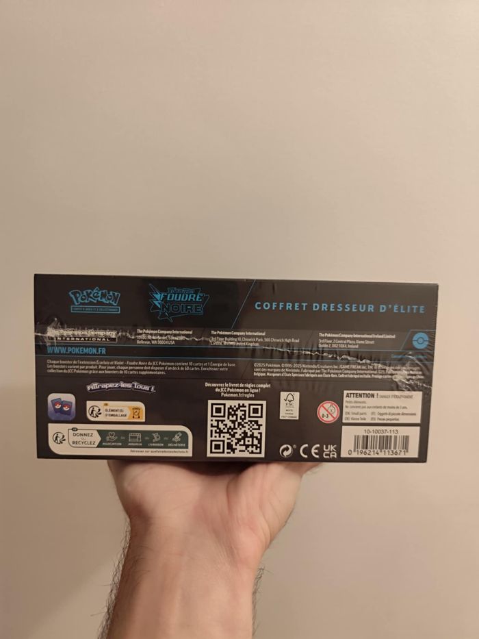 Lot de 2 ETB Pokémon - EV10.5 Foudre Noire & Flamme Blanche - Neuves Scellées - photo numéro 9