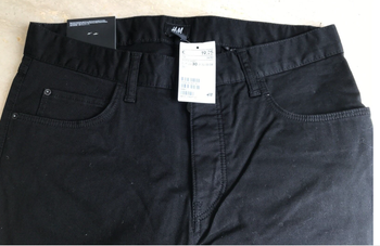 PANTALON "H&M" NOIR - TAILLE : 30
