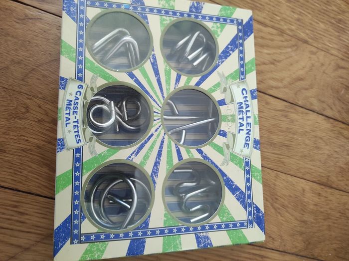 Casse tête métal jeu