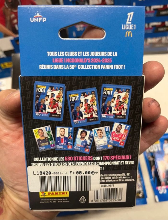 Kit Panini stickers FOOT 50 Collection 2024 / 2025t - photo numéro 7