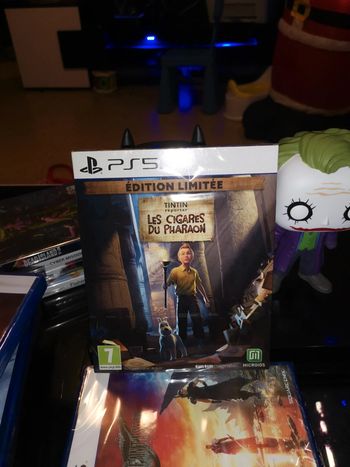 Jeux Ps5 Edition limitee tintin reporter les cigares du phoraon neuf sous blister