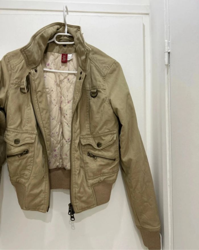 Veste La redoute Kaki taille 38 - photo numéro 3