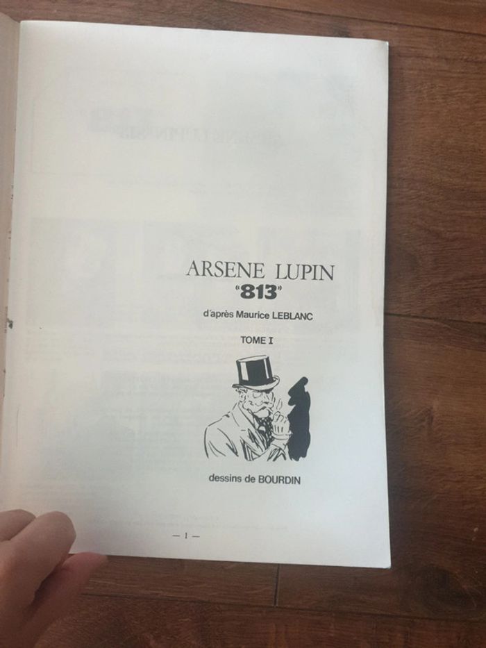 Les grands succès de la bande dessinée Arsène Lupin - photo numéro 3