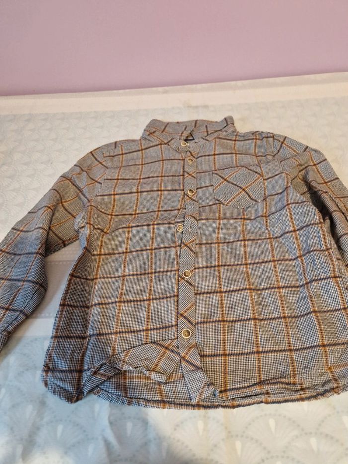 Chemise manches longues 5 ans
