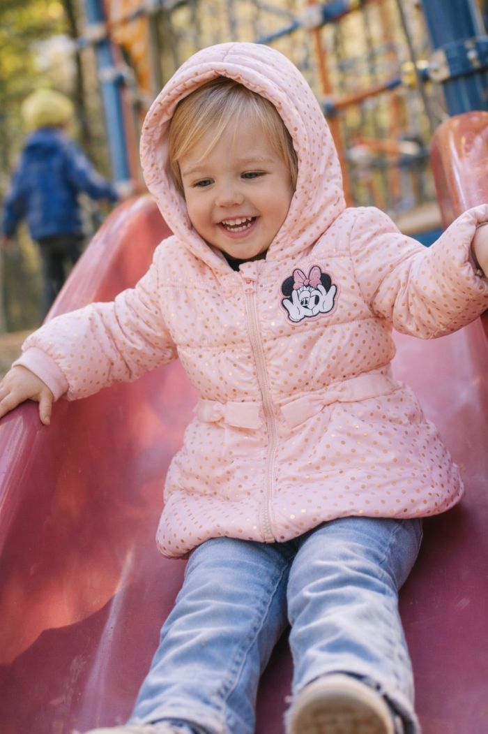 Veste En Jean Paillettes Broderie Fille 7-8 Ans Rose - Manteau Fantaisie Peacolate