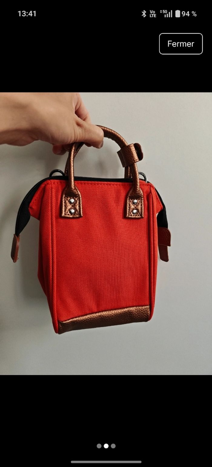 Nano bag Cabaïa orange cuivre - photo numéro 2
