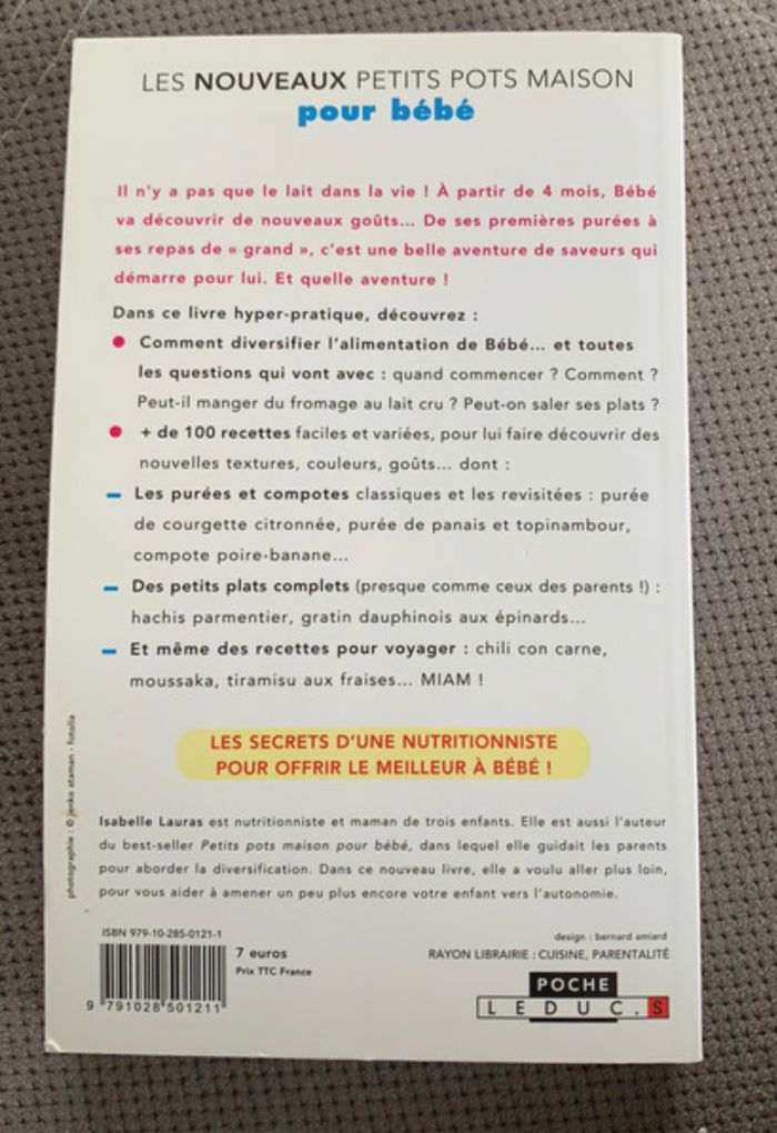 Livre Petits pots maison pour bébé - photo numéro 2