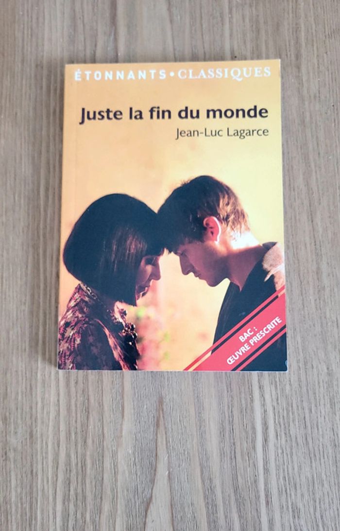 🟣 Livre Juste la fin du monde 🟣