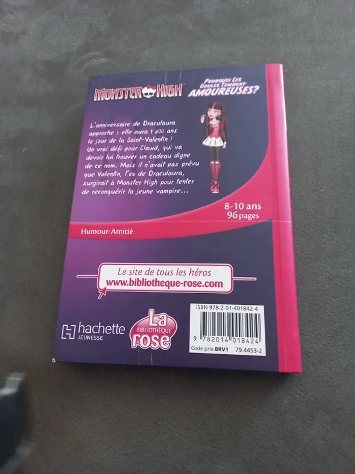 Blibliotheque rose monster high tome 3 - photo numéro 3