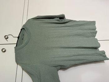 Tee shirt kaki-vert