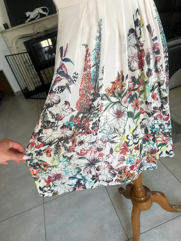 Robe esprit femme taille S fleurie - photo numéro 7
