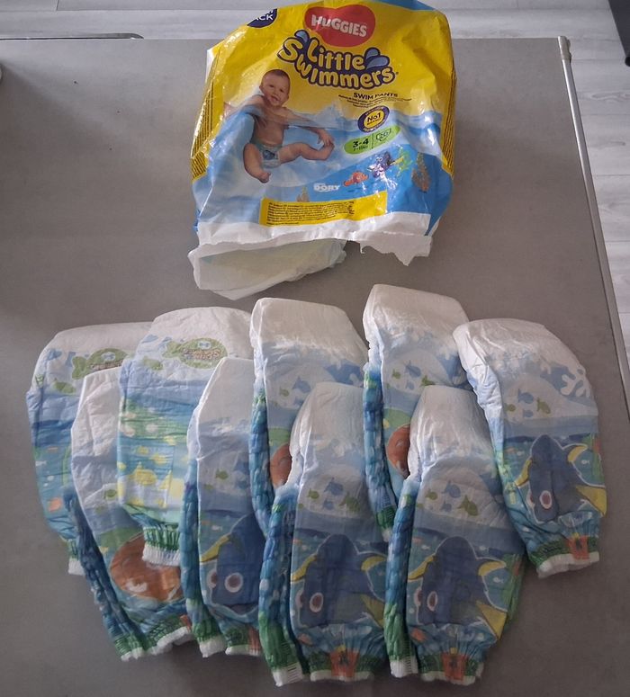 Couches piscine huggies 7-15 kg - photo numéro 2