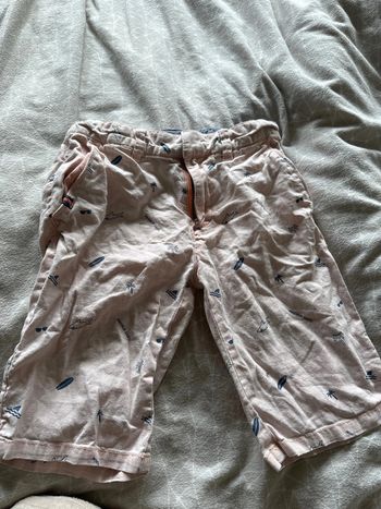 Bermuda lin et coton 128