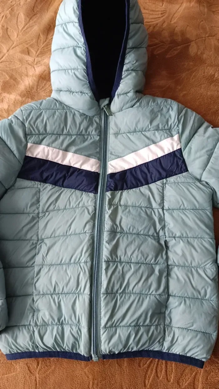 Manteau léger okaidi 6 ans bleu - photo numéro 2