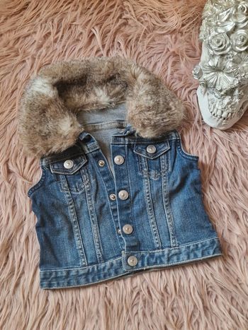 Veste jeans sans manches