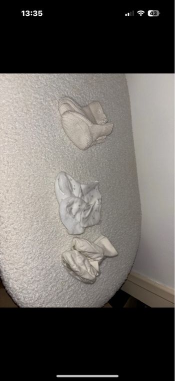 Lot chaussons bébé 