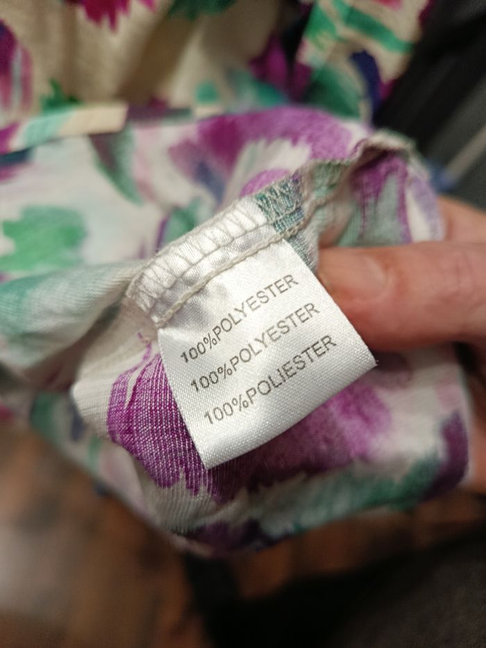 Chemisier multicolore manches longues taille euro xl ou l Lfrance - photo numéro 3