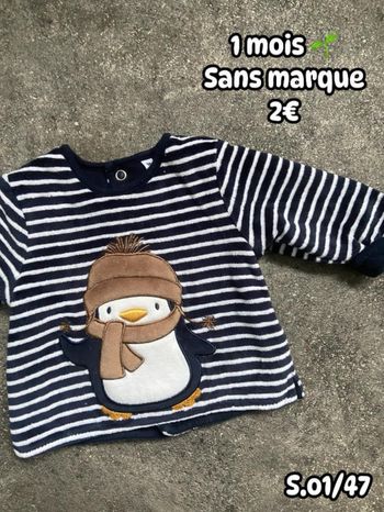 Pull 🌱 1 mois 🌱 Sans marque