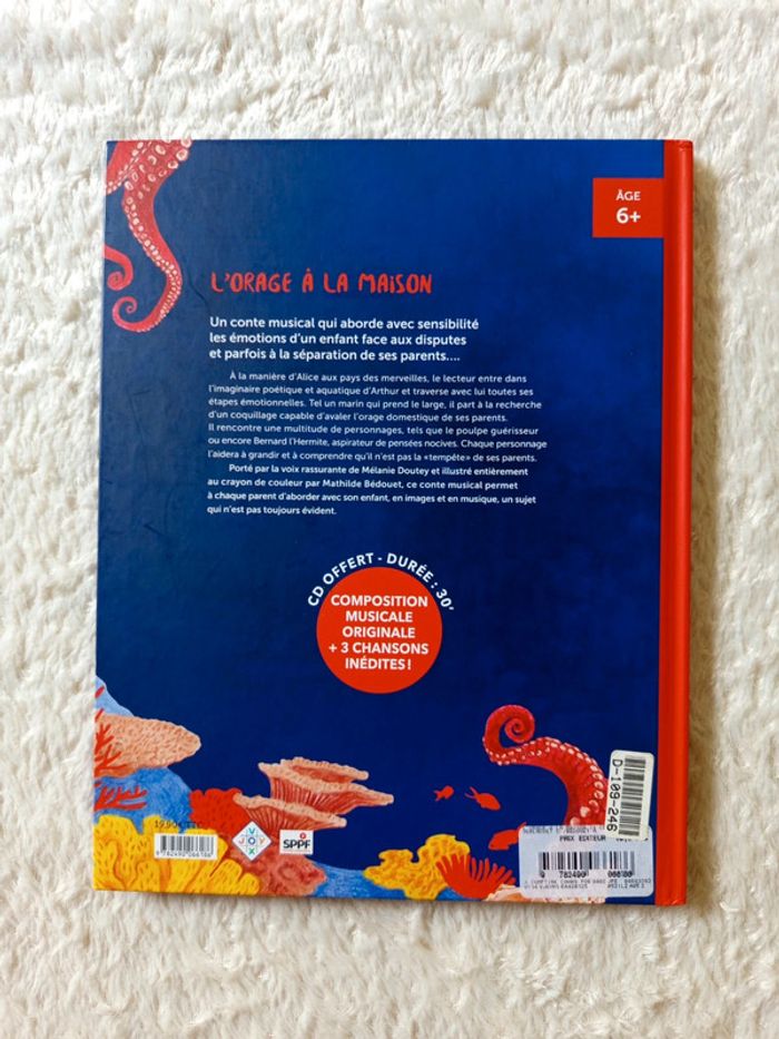 Livre + CD L'Orage à la maison 6+ - photo numéro 2