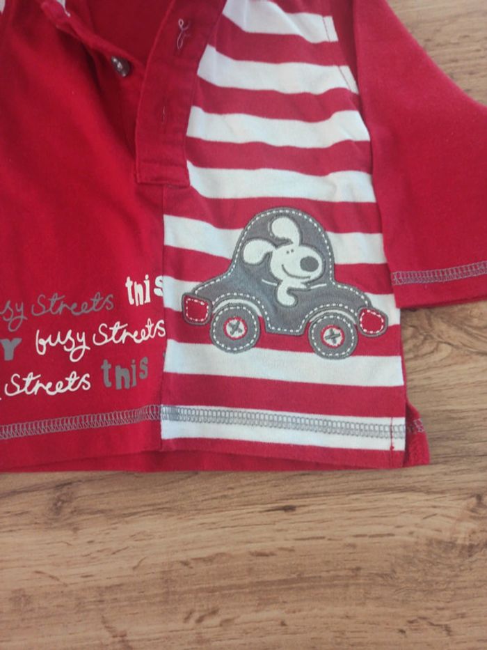 T-shirt manche longue 3 mois - photo numéro 3