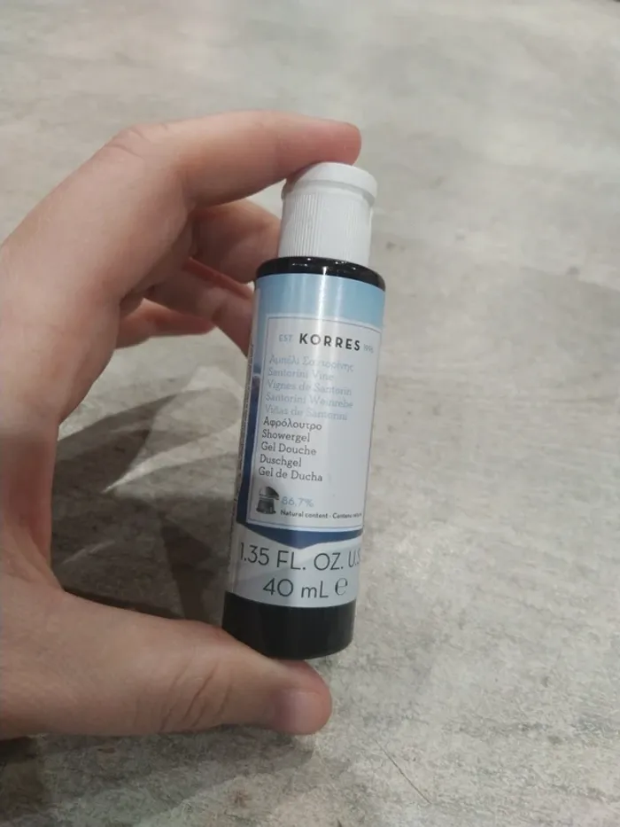 Gel douche korres