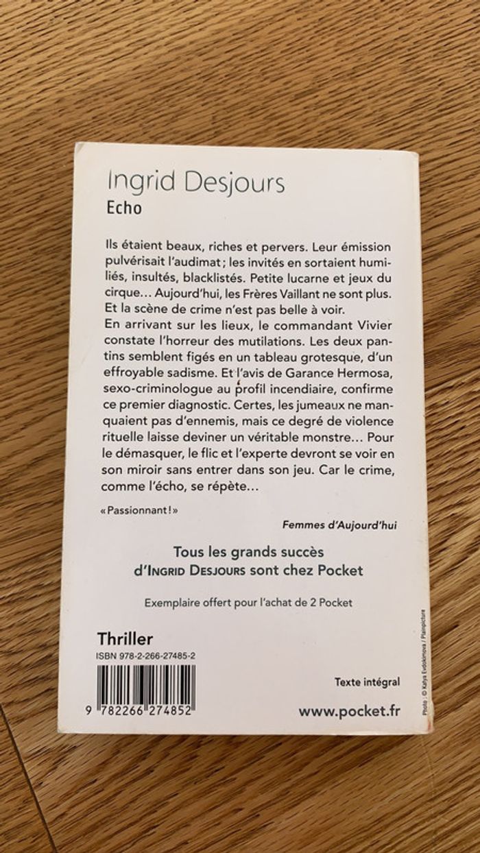 « Écho » Ingrid Desjours - photo numéro 2