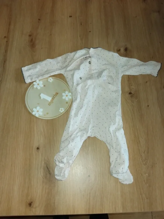 3 pyjamas léger fille 1 mois - photo numéro 5