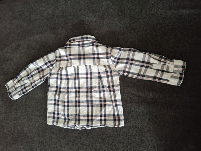 Chemise à carreaux 18mois - photo numéro 2