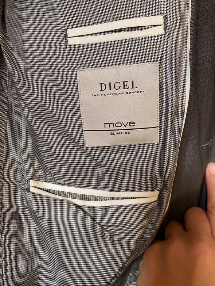Veste de costume grise Digel - photo numéro 3