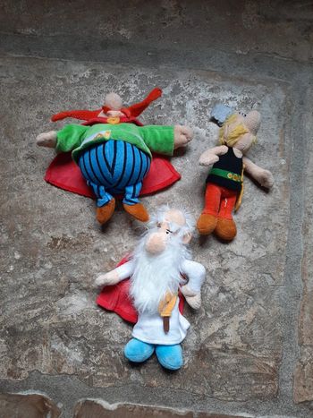 Lot peluches Astérix