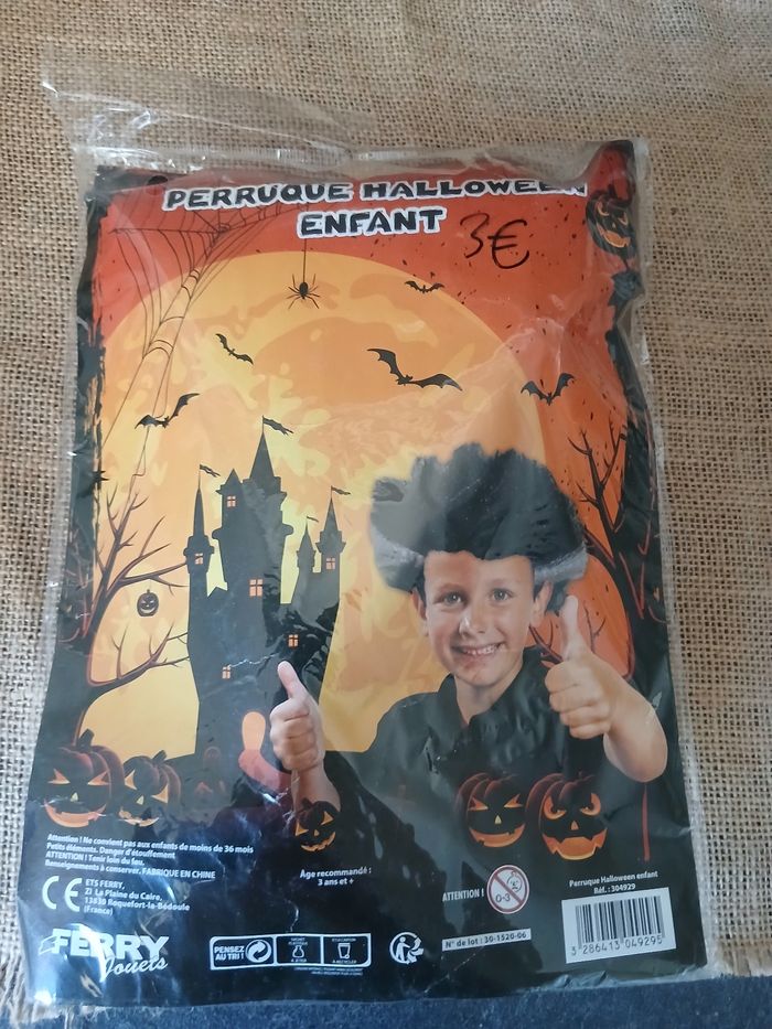 Perruque d’halloween enfant - photo numéro 2