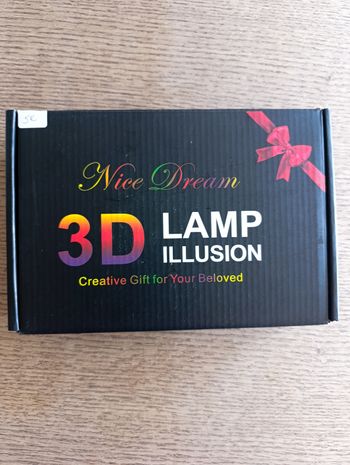 Lampe 3d illusion 