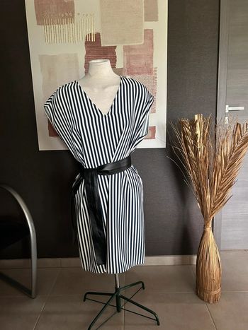 Robe marinière H&M 40
