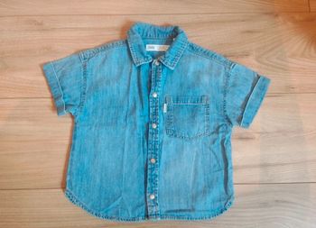 Chemise manches courtes 2 ans